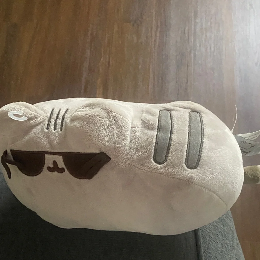 Pusheen Cool Gray Cat Plush with Sunglasses